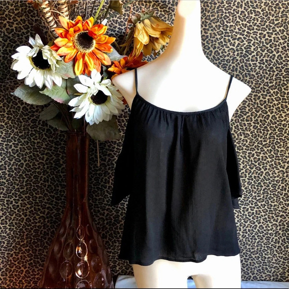 🌻5/$25🌻ONE CLOTHING Open Shoulder Top X-SMALL - Picture 6 of 7